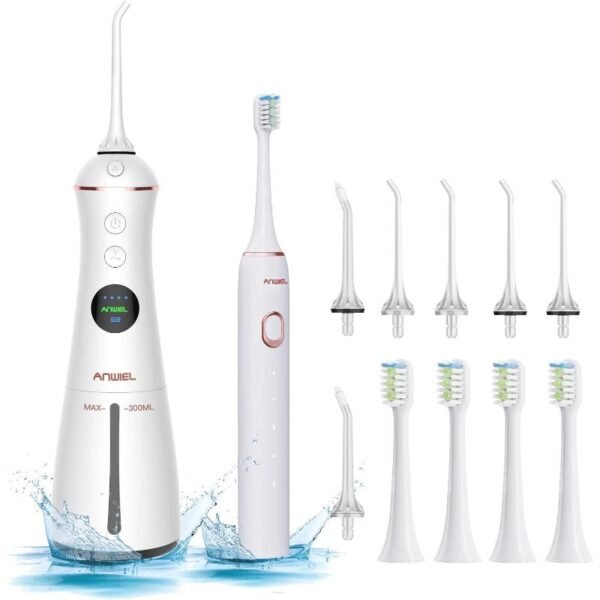 Electric Toothbrush Combo and Water Flosser