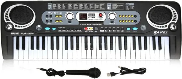 Electronic Keyboard With Microphone - Image 6
