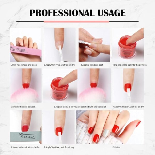 Dip Powder Nail Kit Starter - Image 6