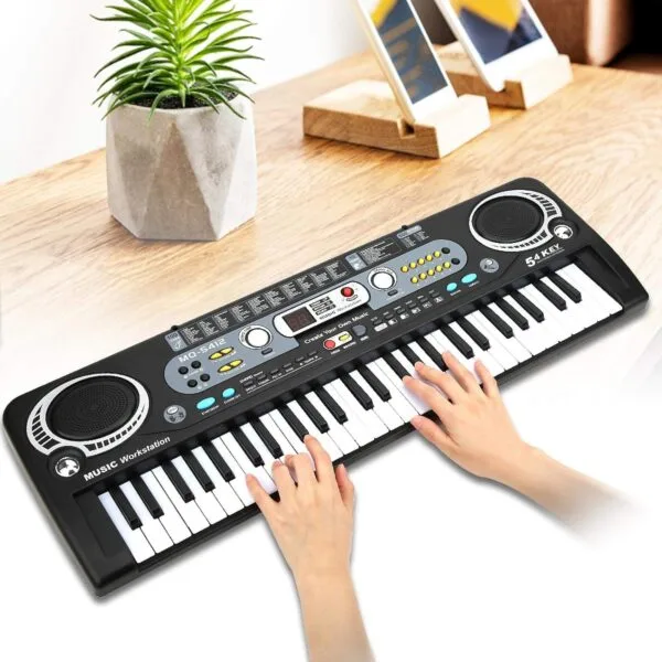 Electronic Keyboard With Microphone - Image 2