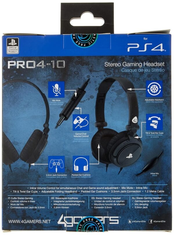 PRO4-10 Licensed Stereo Gaming Headset - Image 6