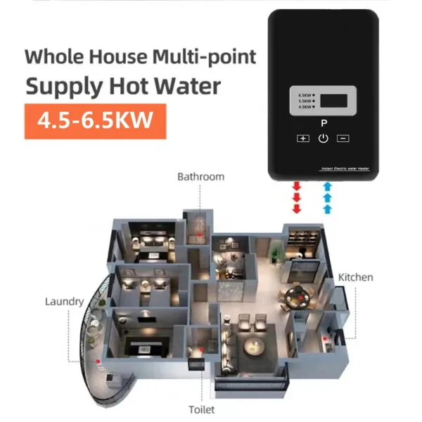 Tankless Instant Electric Water Heater - Image 3