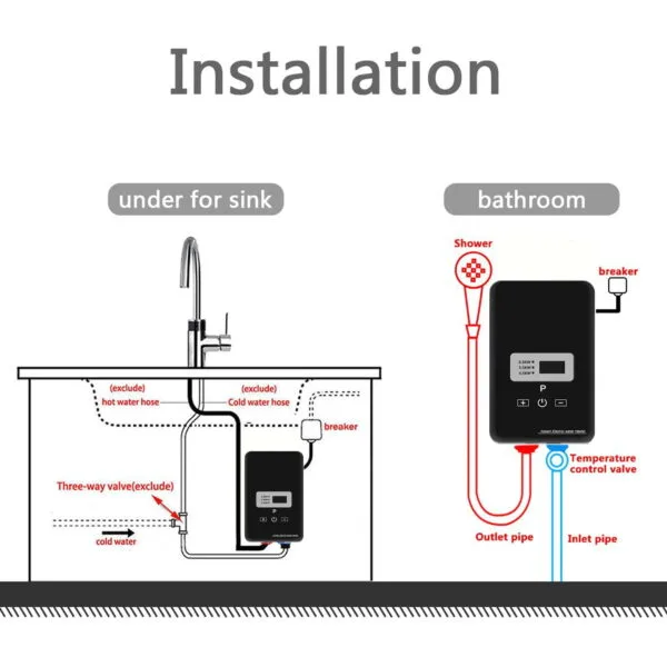 Tankless Instant Electric Water Heater - Image 4