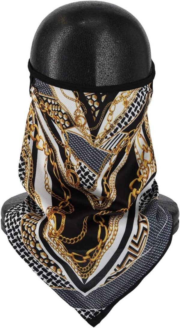 Bandana face mask for motorcycle