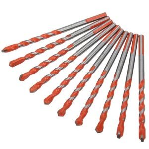 10 Pcs 6mm Carbide Drill Bit Kit