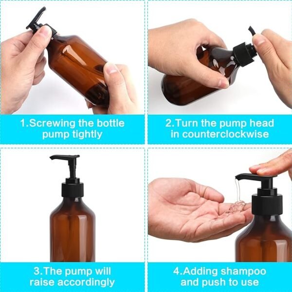 Refillable Shampoo Bottles Pakistan