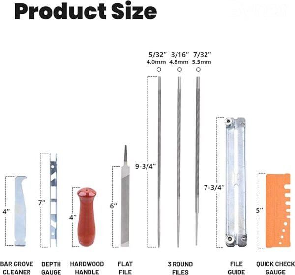 Chainsaw Sharpener Kit