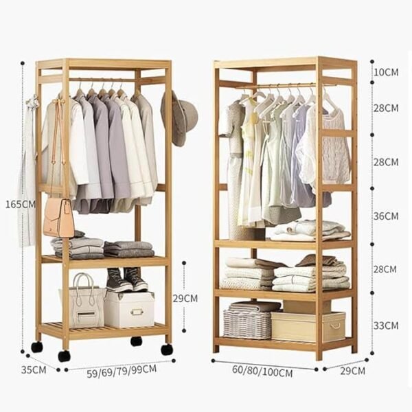 Bamboo Garment Rack