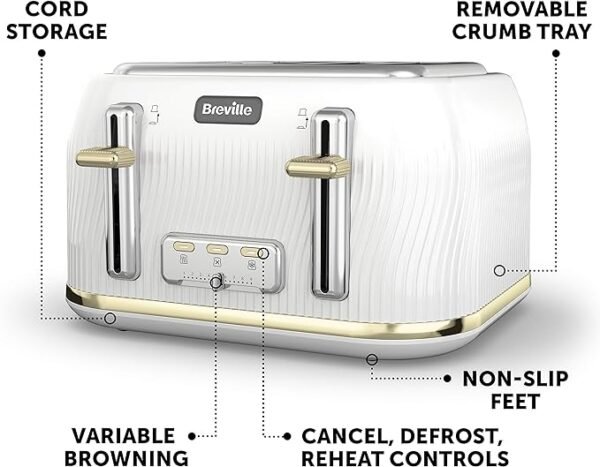 Breville Flow 4-Slice Toaster