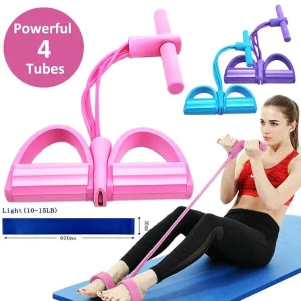 Tummy Trimmer Foot Pedal Resistance Band - Image 5