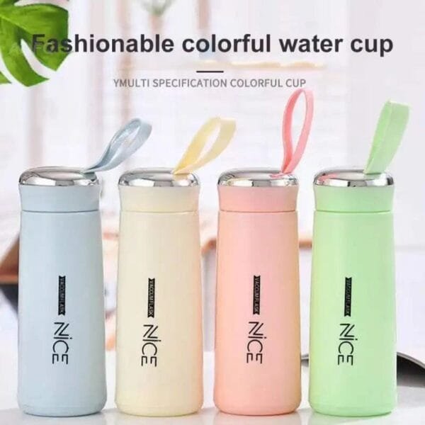 Flask Glass Water Bottle